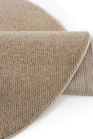 Puffy85 Beige Modern Plain Area Rug