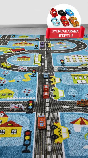 Tranquilati Multicolour Kids' Rug