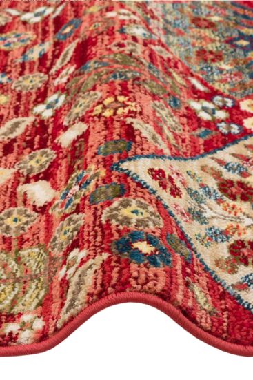 Anka85 Modern Patterned Multicolour Bedroom Rug