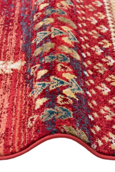 Anka85 Multicolour Patterned Bedroom Rug