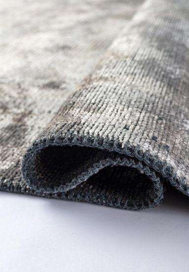 Cobblestone Geometric Grey & Brown Outdoor Rug