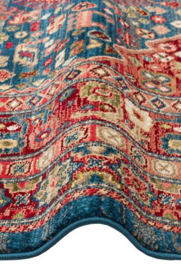 Anka85 Multicolour Modern Patterned Area Rug