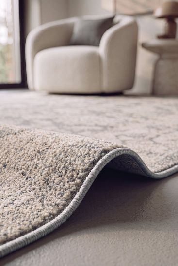 Sahmaran85 Grey Patterned Indoor Rug