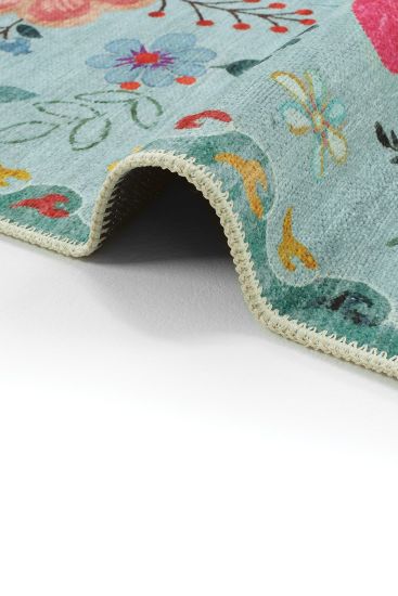 Daisy85 Modern Floral Multicolour Area Rug