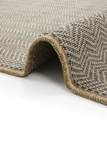 Mizoni85 Grey Black Patterned Area Rug