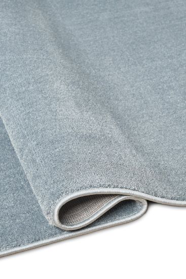 Manifest85 Blue Modern Plain Indoor Rug