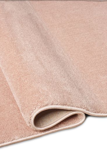 Manifest85 Pink Modern Plain Bedroom Rug