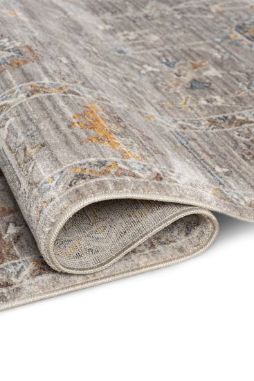 Emirgan85 Modern Patterned Brown Beige Indoor Rug