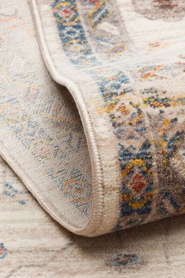 Panama85 Multicolour Modern Patterned Living Room Rug