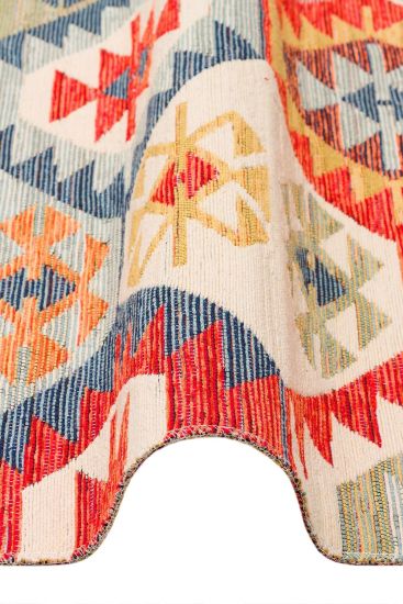 Beykoz85 Multicolour Geometric Area Rug