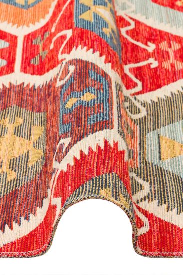 Beykoz85 Multicolour Modern Geometric Indoor Rug