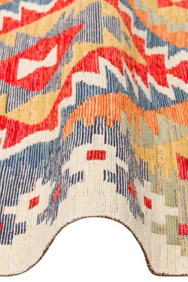 Beykoz85 Multicolour Modern Geometric Area Rug