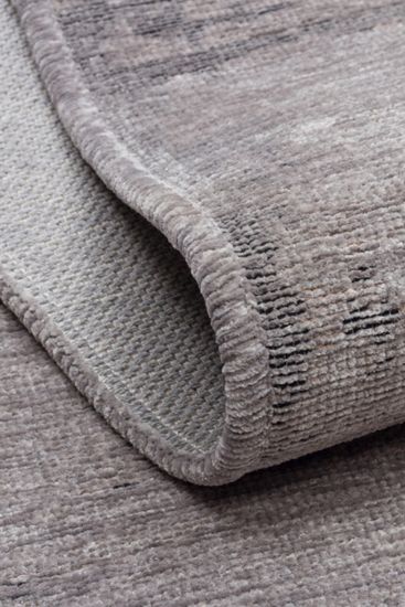Azelia85 Grey Modern Plain Area Rug