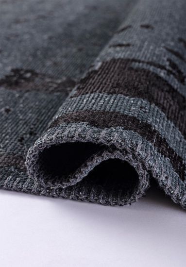 Grey & Black Abstract Celesta Area Rug