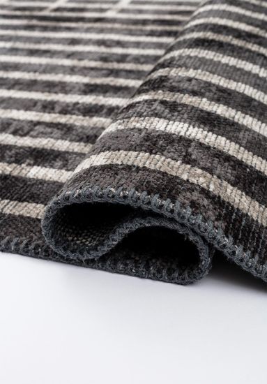 Hearthloom Grey Geometric Indoor Outdoor Rug