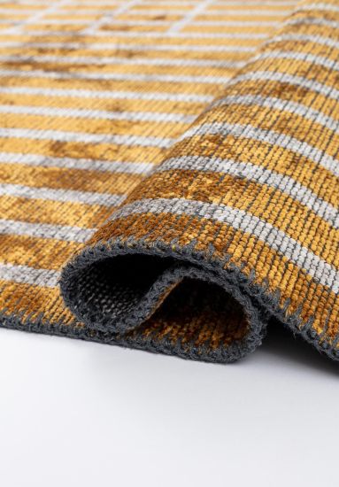 Hearthloom Yellow & Grey Geometric Area Rug
