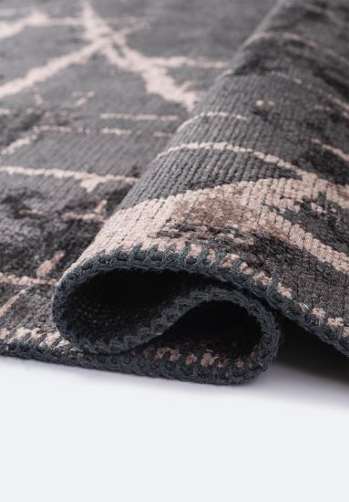Shamrock Grey & Brown Abstract Outdoor Rug