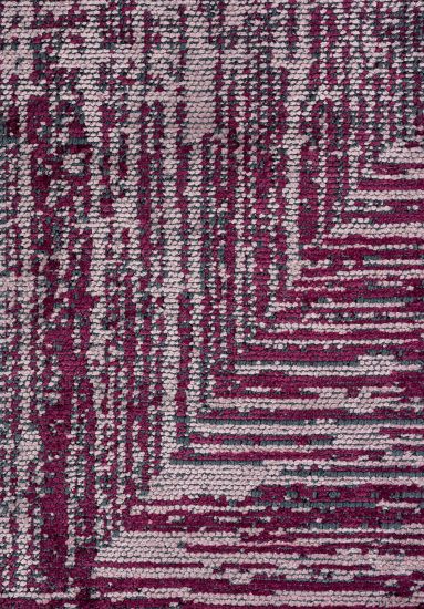 Glorious Grey & Red Geometric Indoor Outdoor Rug