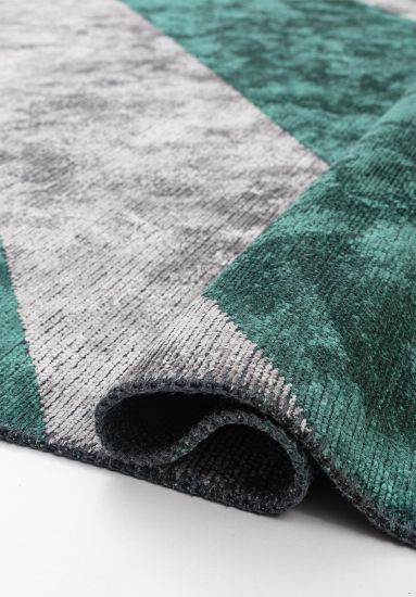 Lucidify Geometric Grey Indoor Outdoor Rug