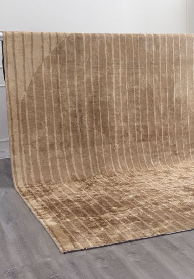 Vibrancy Beige & Brown Abstract Outdoor Rug