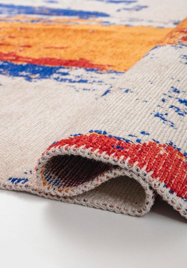 Abstract Multicolour Paradigm Living Room Rug