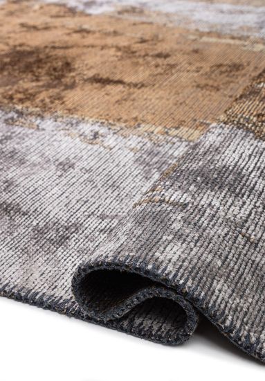 Paradigm Brown Grey Abstract Outdoor Rug