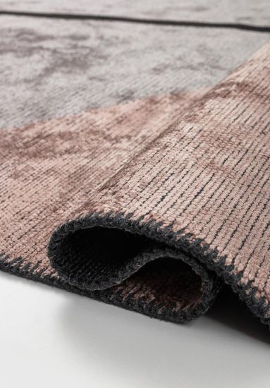 Abstract Brown & Grey Enchanted Modern Rug