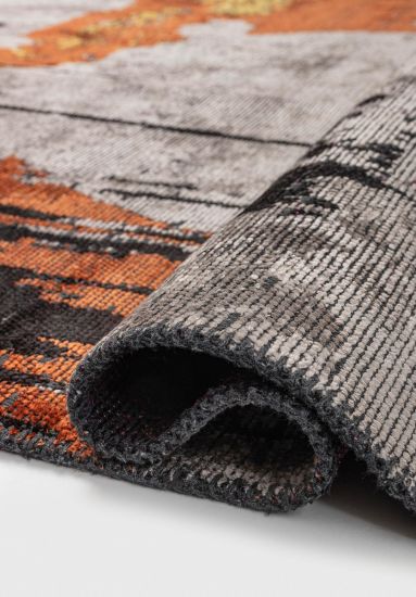 Vibrant Multicolour Abstract Living Room Rug