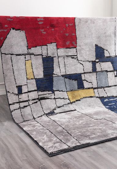 Exuberant Multicolour Abstract Outdoor Rug