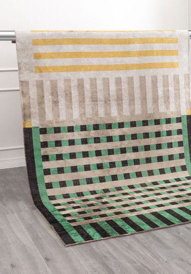 Geometric Multicolour Aria Outdoor Rug