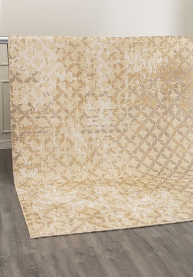 Floral Cream & Beige Beamy Indoor Rug