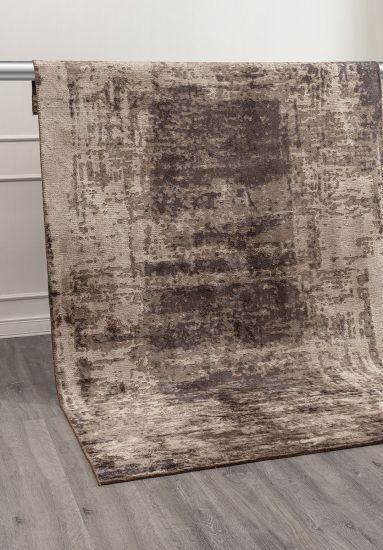 Alchemy Brown & Beige Abstract Rug