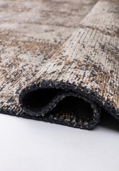 Enigma Brown & Grey Abstract Outdoor Rug