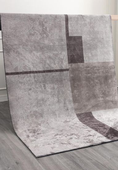 Sizzle Grey & Brown Geometric Outdoor Rug
