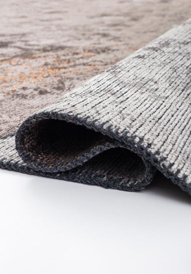 Sprout Grey Abstract Living Room Rug