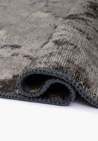 Entwine Grey Abstract Outdoor Rug