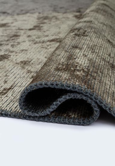 Abstract Grey Equinoxe Area Rug