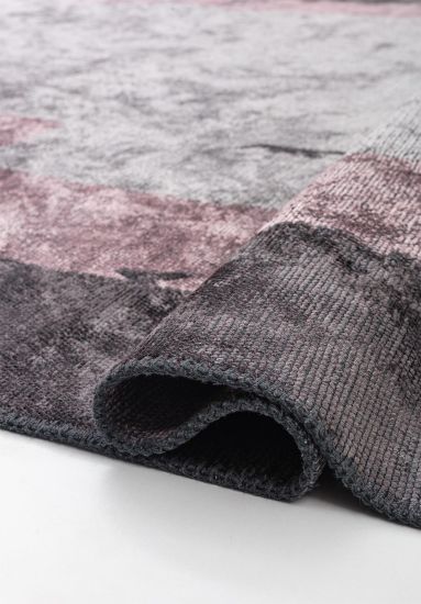 Equinoxo Grey & Pink Abstract Modern Rug