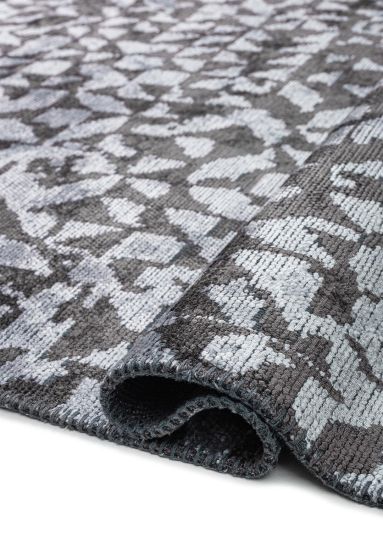 Nebula Grey Distressed Indoor Outdoor Rug