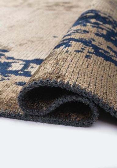 Abstract Brown Frolic Outdoor Rug