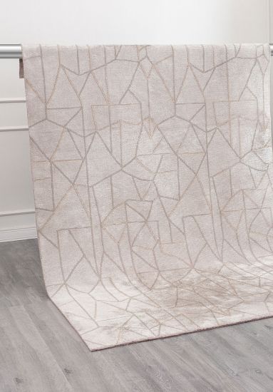 Soothe Beige & Grey Abstract Indoor Rug