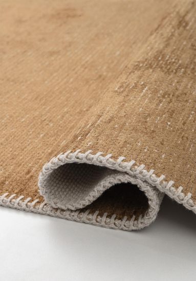 Brown Fresco Plain Outdoor Rug