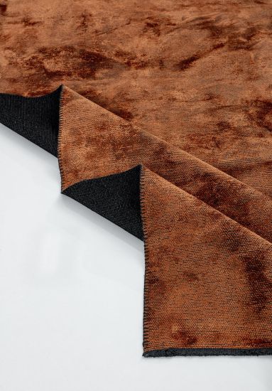 Fairytale Orange & Brown Abstract Area Rug