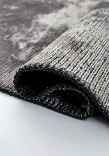 Fairytale Grey Abstract Living Room Rug