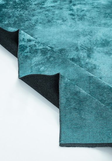 Modern Blue Fairytale Abstract Rug