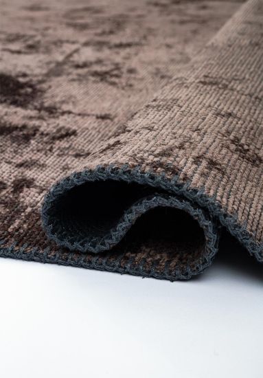 Fairytale Brown Abstract Outdoor Rug