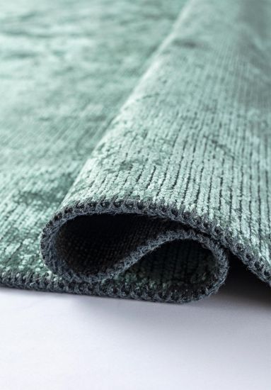Fairytale Green Abstract Living Room Rug
