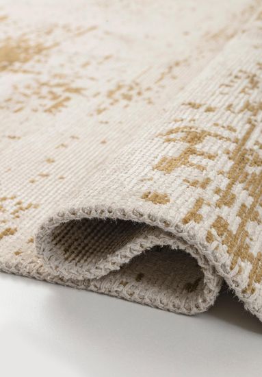 Embed Cream & Brown Abstract Outdoor Rug