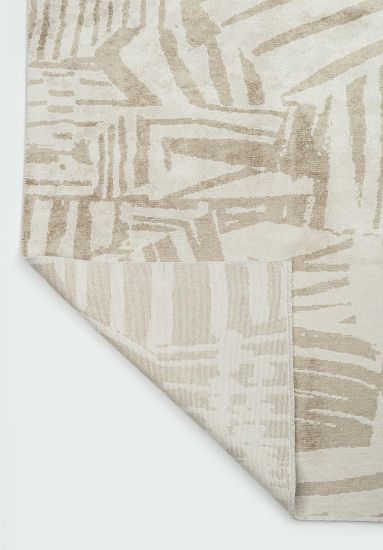 Phoenix Abstract Grey Living Room Rug
