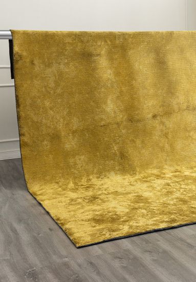 Ediify Yellow & Grey Abstract Dining Room Rug